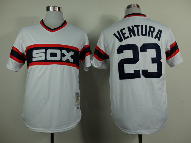 Chicago White Sox #23 Ventura White Sox 23 White 1983 Retro