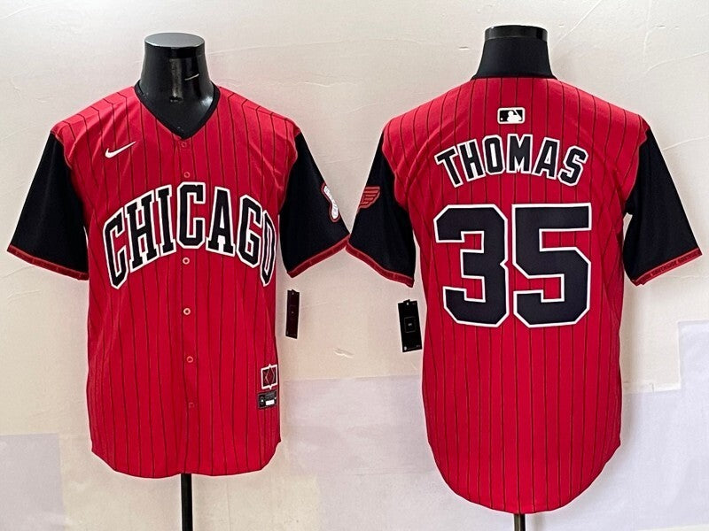 Chicago White Sox #35 Frank Thomas White Sox Collaboration Style 5