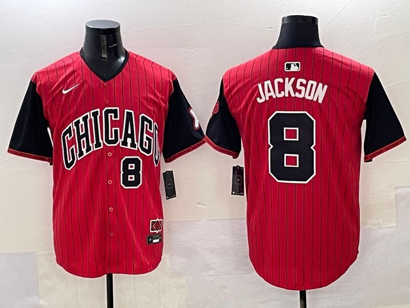 Chicago White Sox #8 Bo Jackson White Sox Collaboration Style 1