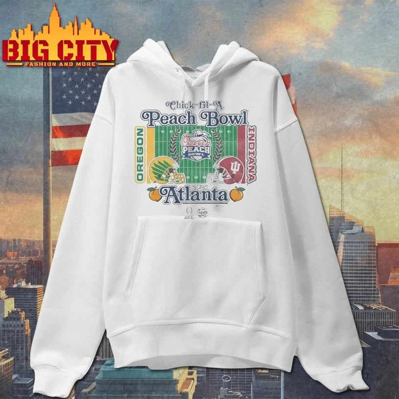 Chick Fil A Peach Bowl Oregon Vs Indiana 2026 Atlanta shirt