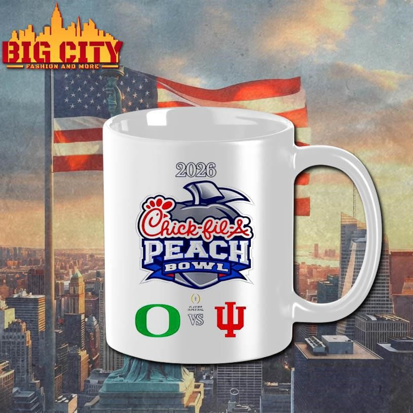 Chick-fil-A Peach Bowl 2026 Oregon vs Indiana Shirt