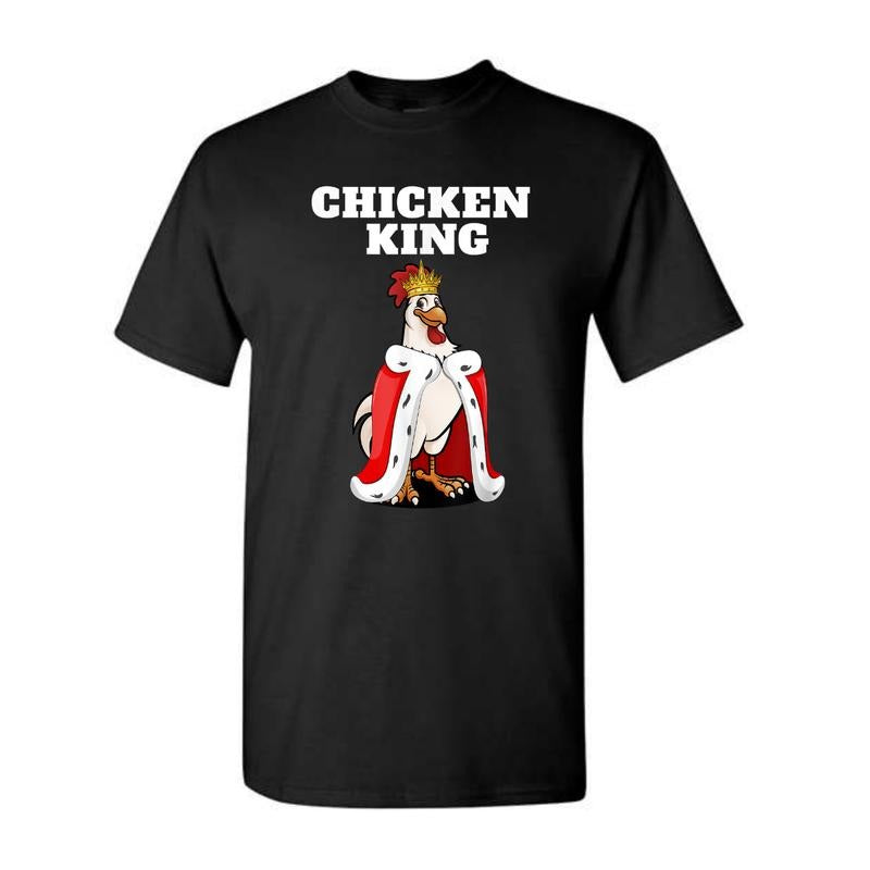 Chicken King | Mens Chicken Lover Shirt | Pet Chicken Shirt Hoodie, Sweatshirt | WearSparks.com