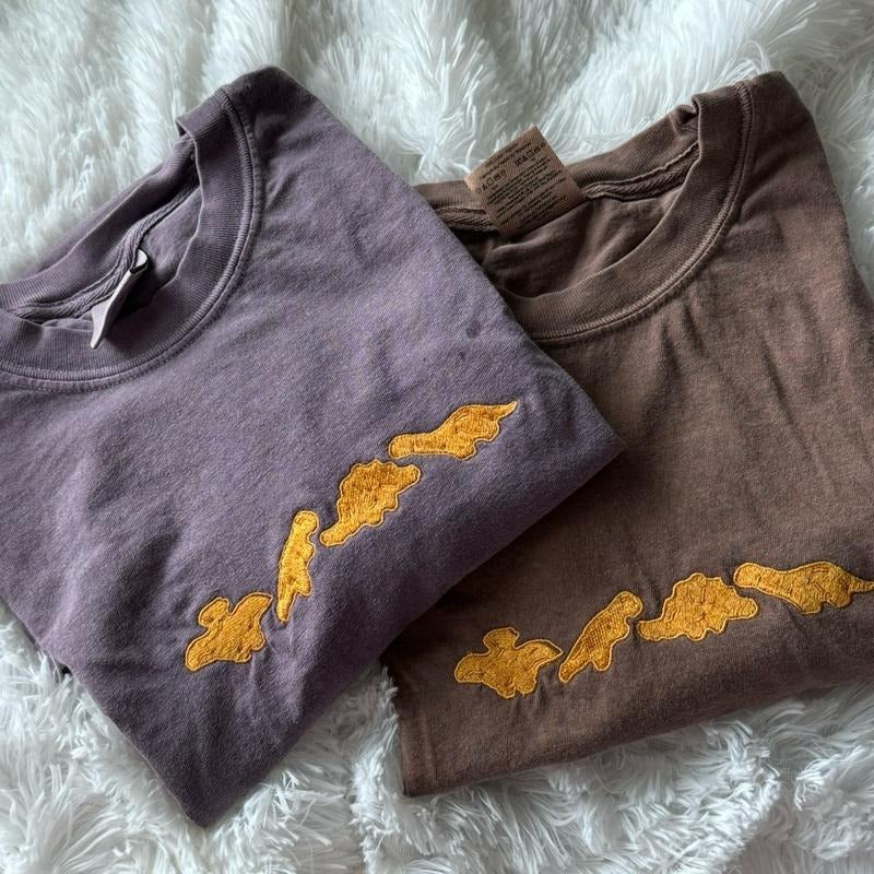 Chicken Nugget Tshirt, Embroidered Tshirt, Dinosaur Chicken Nugget Hoodie, Sweatshirt | WearSparks.com