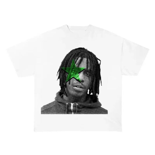 Chief Graphic Star Tee, Hip-Hop Inspired Merch, Unisex Fashion, Music Lover Apparel, Retro Design Shirt, Streetwear...