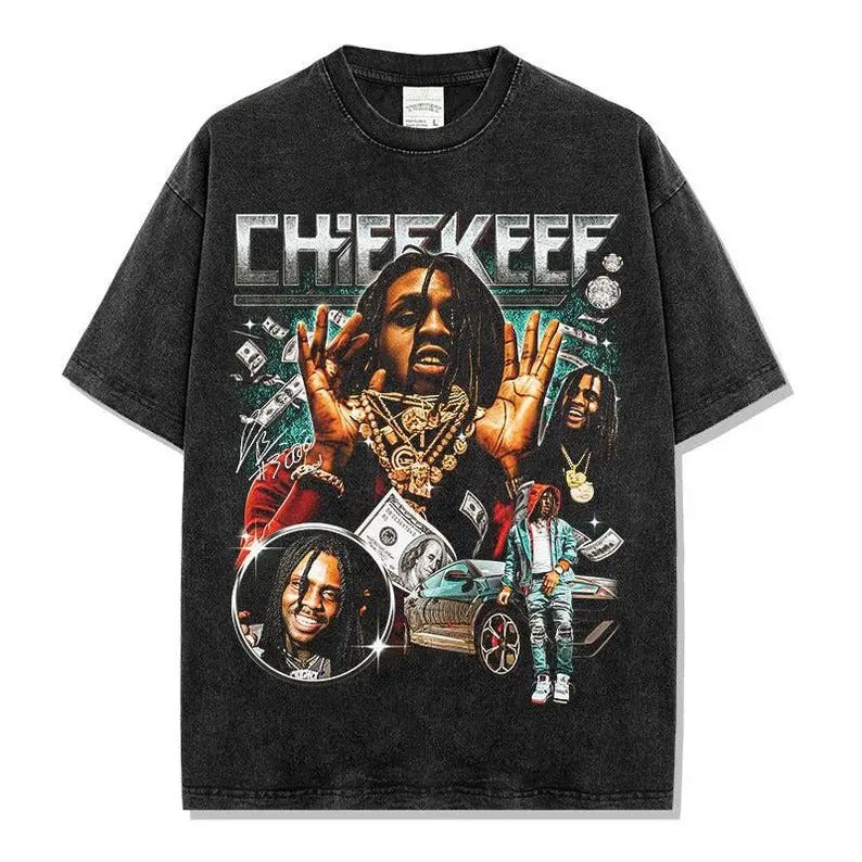 Chief Keef Graphic Tee: Iconic Rap Style for Fans Hoodie, Sweatshirt | WearSparks.com