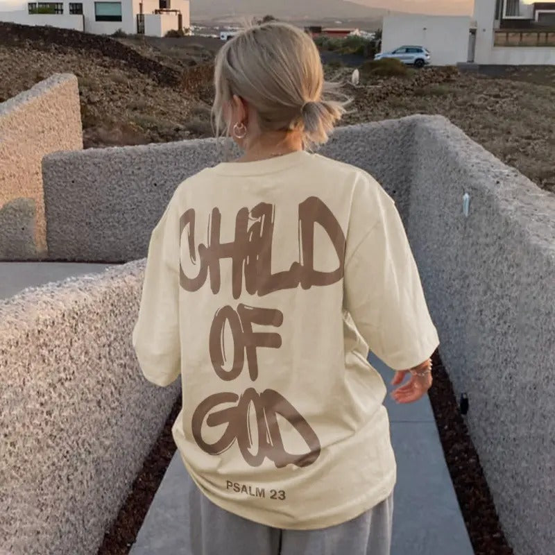 Child Of God Print Women's Christian God Sweatshirt, Jesus Hoodie, Retro Jesus Tees, Vintage Unisex Jesus  T-shirt,...