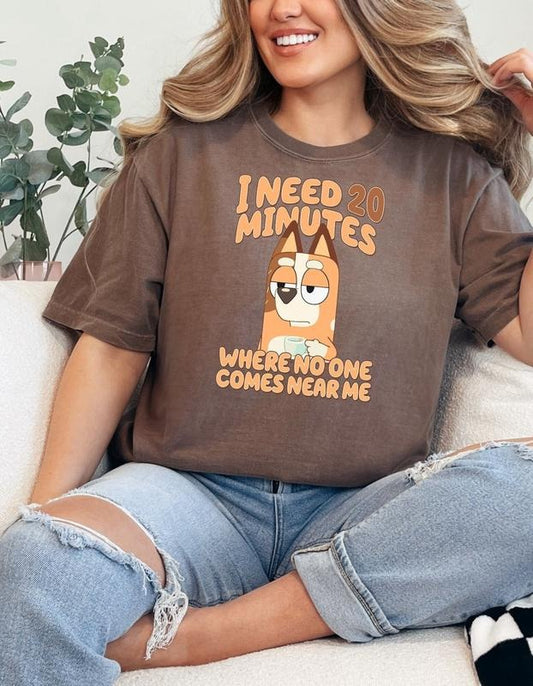 Chili Mum Shirt, B.lu.e.y, I need 20 minutes, Mother's Day t-shirt, Women's, Bl.u.u.e.y Mum shirt, Mama shirt, Mom shirt...