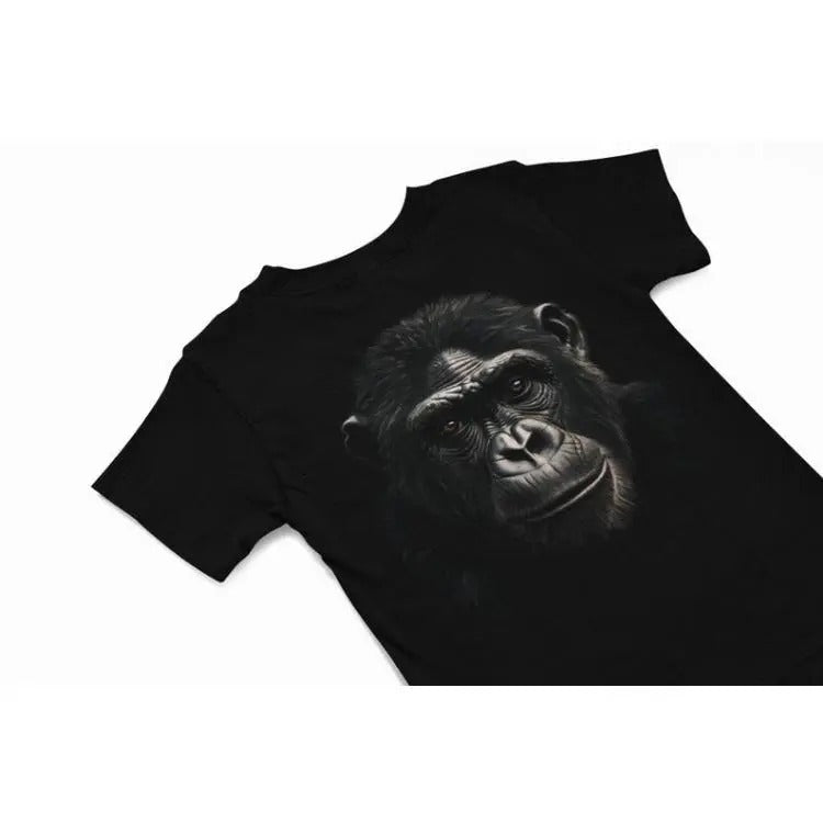 Chimpanzee T-Shirt, Jungle animal T shirt, Rainforest animal t shirts, Ape t shirt, Chimp Lover gift, Monkey t shirt,...