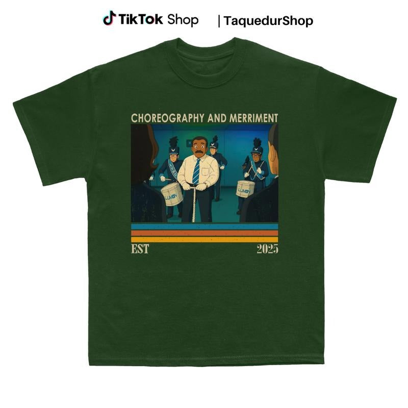 Choreography and Merriment T- Shirt- Severance Marching Band Department T - Shirt - Severance Art- Lumon