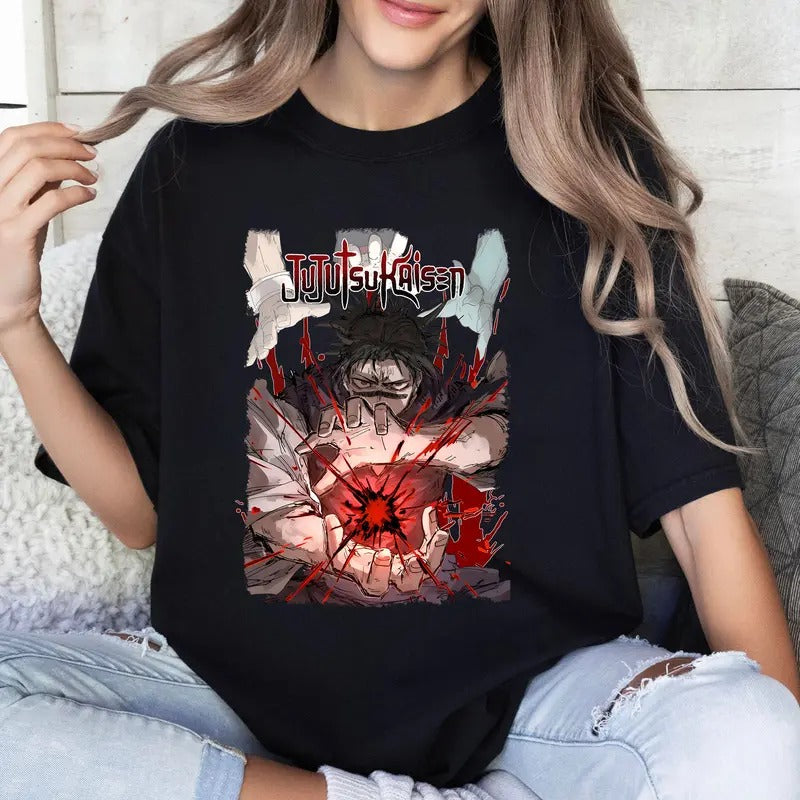 Choso Jutai Kusozu JJK Anime Lover Tshirt Crewneck Hoodie Comfort Cotton Sweatshirt | WearSparks.com