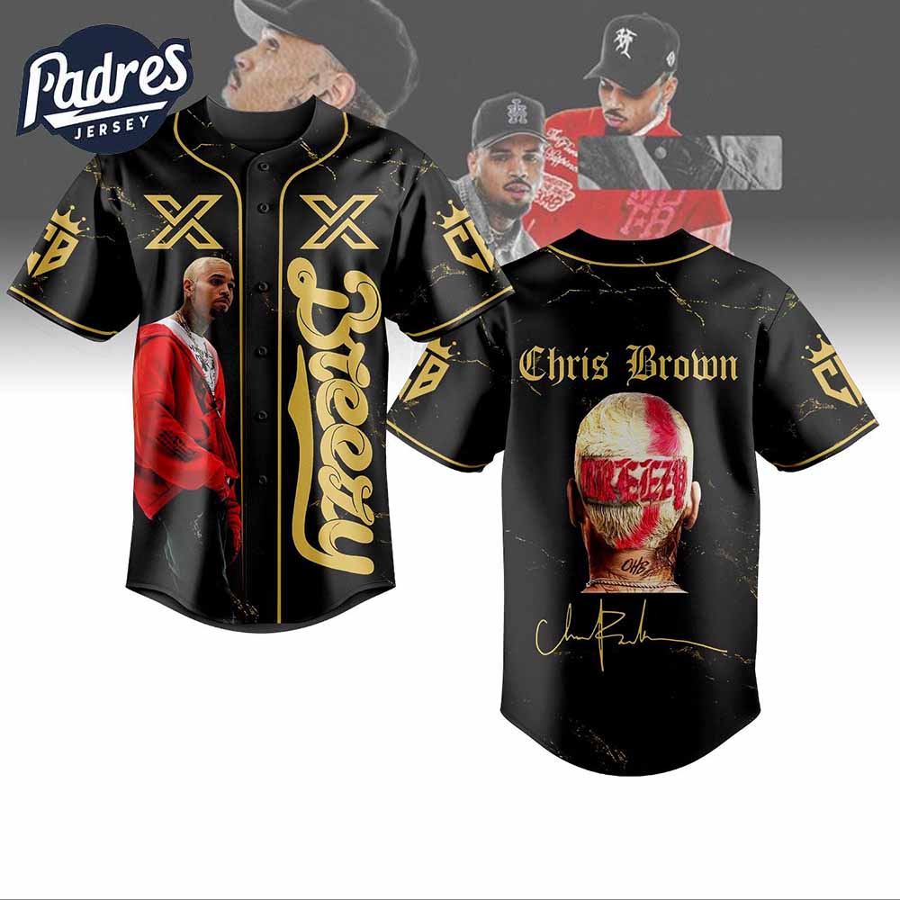 Chris Brown 2025 Baseball Jersey - Padres Jersey Oasis: Elevate Your Baseball Style Game T-Shirts, Hoodie,... (Image 1)