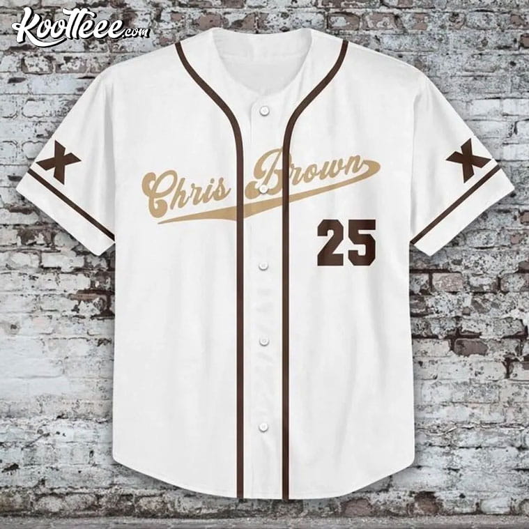 Chris Brown Breezy Bowl XX Custom Baseball Jersey