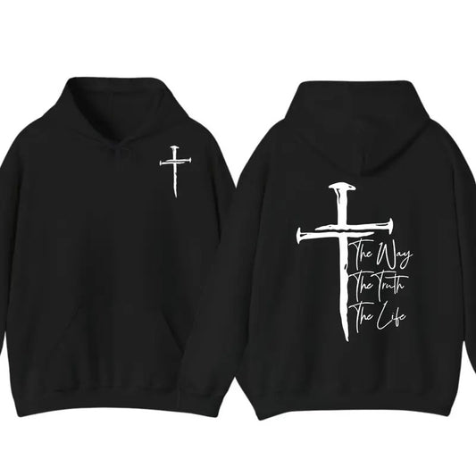 Christian T-shirt, Hoodie Faith Over Fear Tee, christian apparel - Jesus Tops for Men