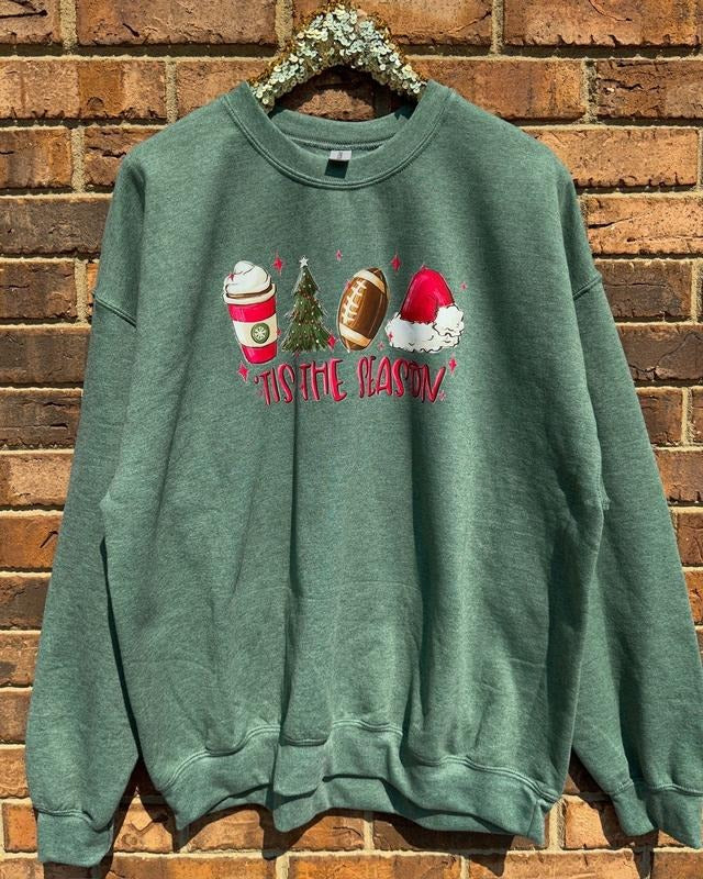 Christmas & Football Season Sweatshirt T-Shirts, Hoodie | WearSparks.com