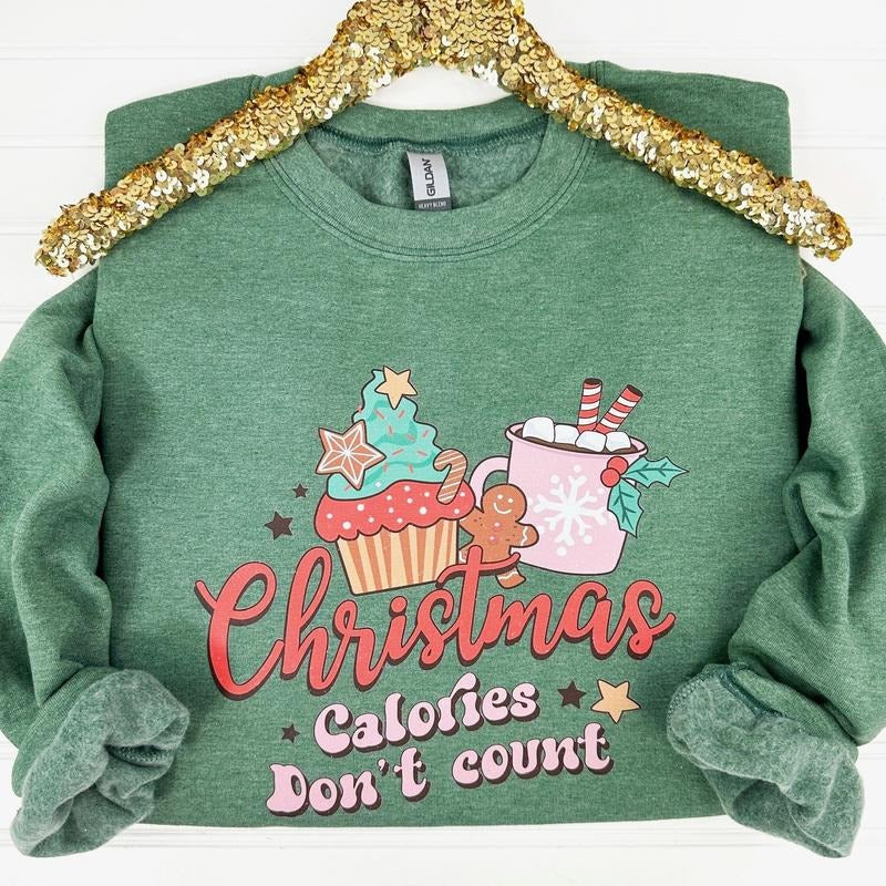 Christmas Calories Sweatshirt T-Shirts, Hoodie | WearSparks.com