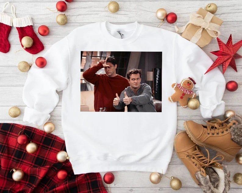 Christmas Friends Sweatshirt , Friends Christmas Dinner , Christmas Gift For her,Sweatshirt T-Shirts, Hoodie | WearSparks.com