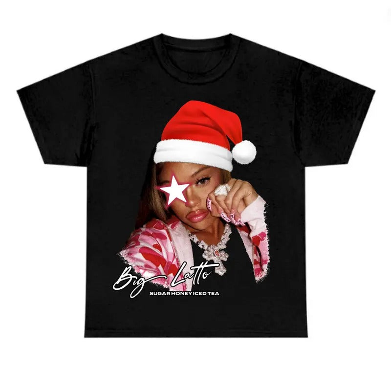 Christmas Funny Lattoooo Santa Star Shirt, Cute Shirt Hoodie, Sweatshirt | WearSparks.com