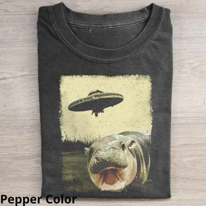 Christmas Funny Moo Deng T-shirt, Funny Graphic Tee Womenswear Top Streetwear Tshirt Hoodie, Sweatshirt | WearSparks.com