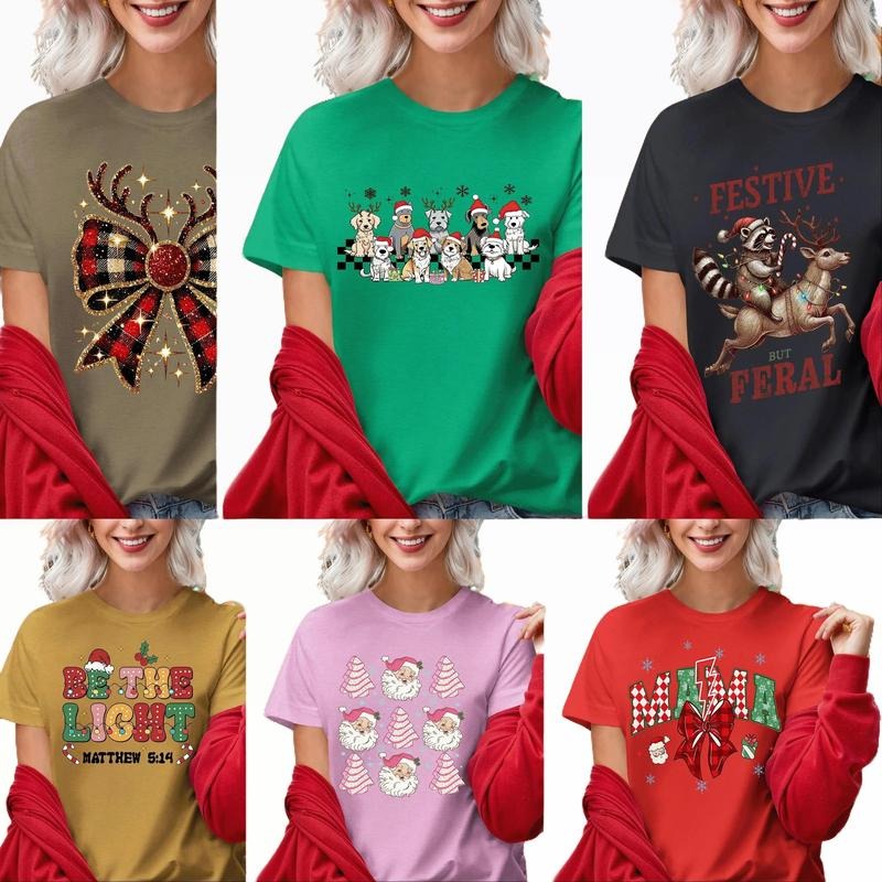 Christmas Mystery Bundles- T-shirt and Sweatshirt options unisex and plus size options you chose design category we pick...