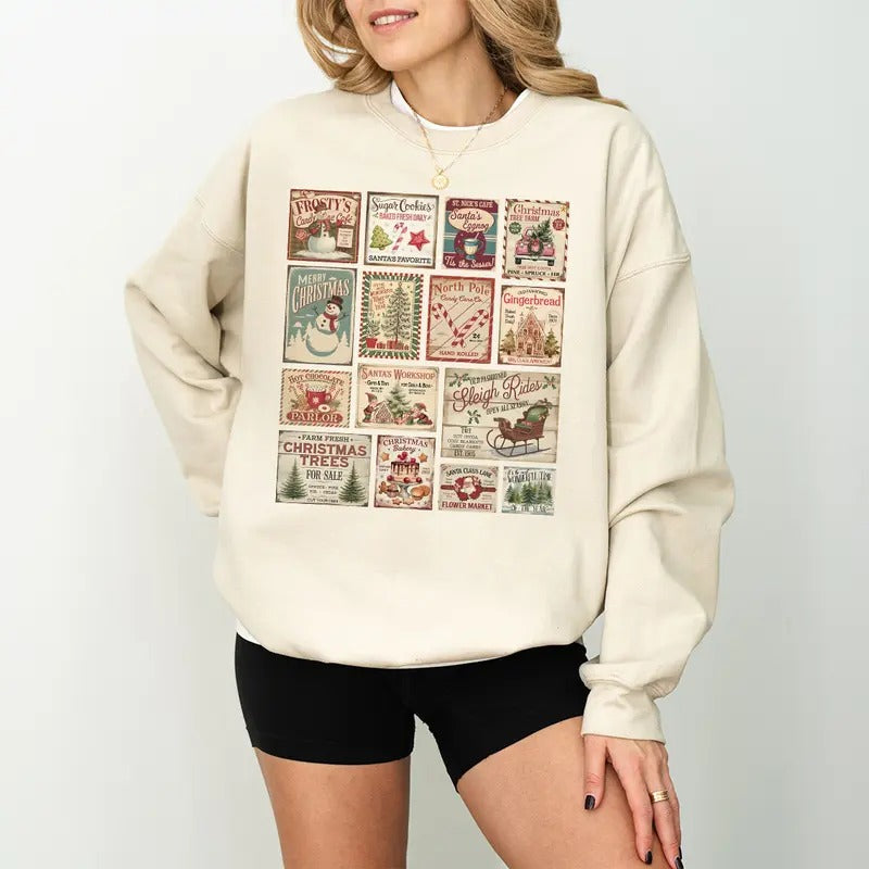 Christmas Pregnancy Announcement Sweatshirt, Mother To Be Gift, Christmas Pregnant Sweatshirt, Expecting Sweatshirt, Cute...