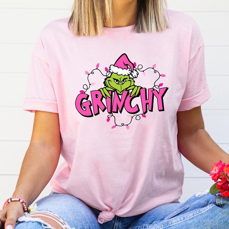 Christmas Shirt, Trendy Christmas T-Shirt, Funny Winter Holiday Outfit, Christmas Gift Tee For Woman, Funny Christmas...