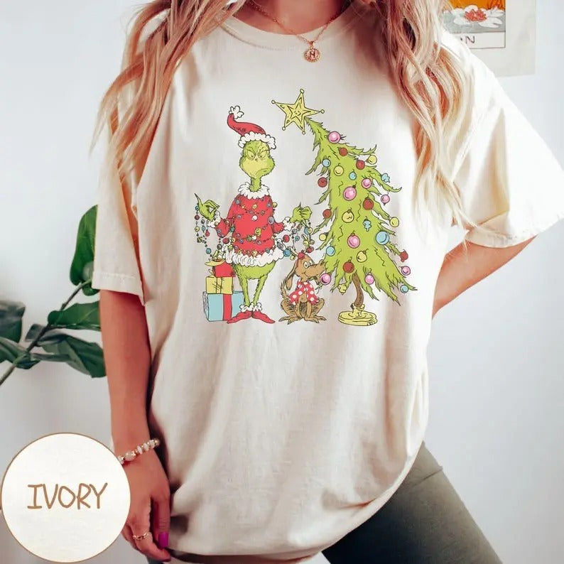 Christmas Tree Shirt, Trendy Christmas Tree Sweatshirt Hoodie | WearSparks.com
