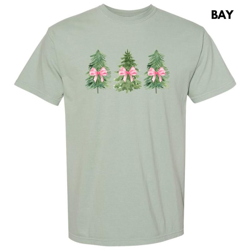 Christmas Trio Trees Comfort Colors T-Shirt 'NLB' Hoodie, Sweatshirt | WearSparks.com