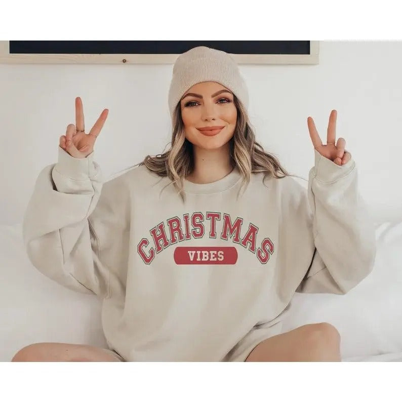 Christmas Vibes Sweatshirt, Hoodie, T