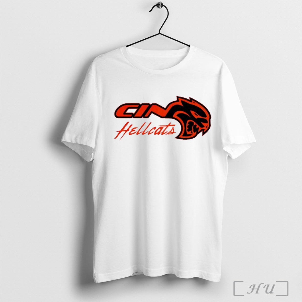 Cincinnati Bearcats Dodge Hellcat Logo T Shirt
