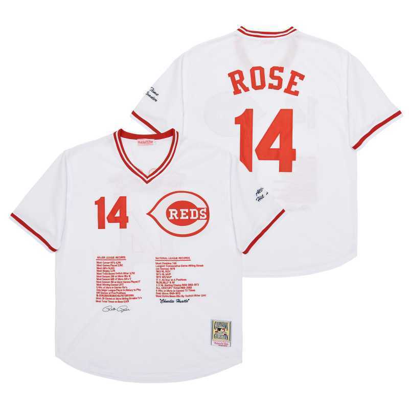 Cincinnati Reds #14 Pete Rose Style 5