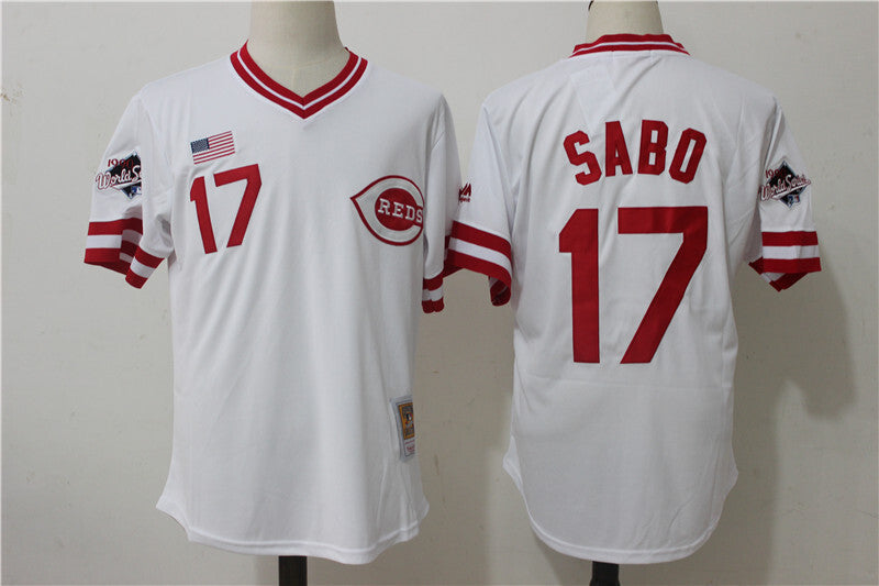 Cincinnati Reds #17 Chris Sabo Style 6
