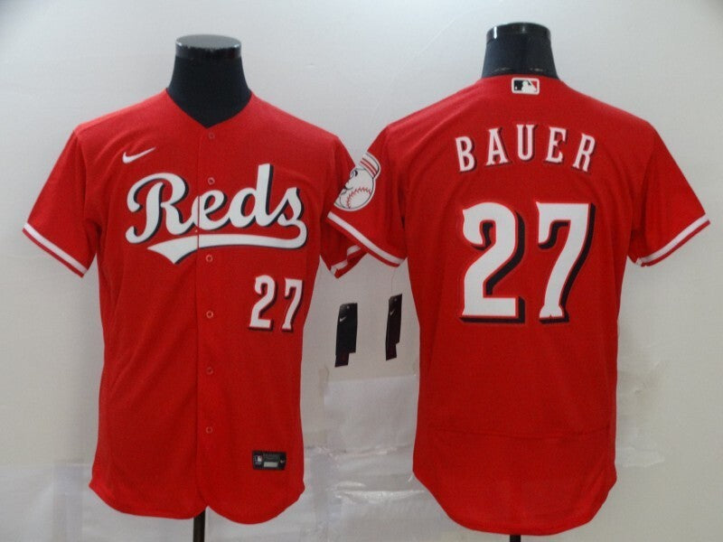 Cincinnati Reds #27 Matt Kemp Elite Adult 723