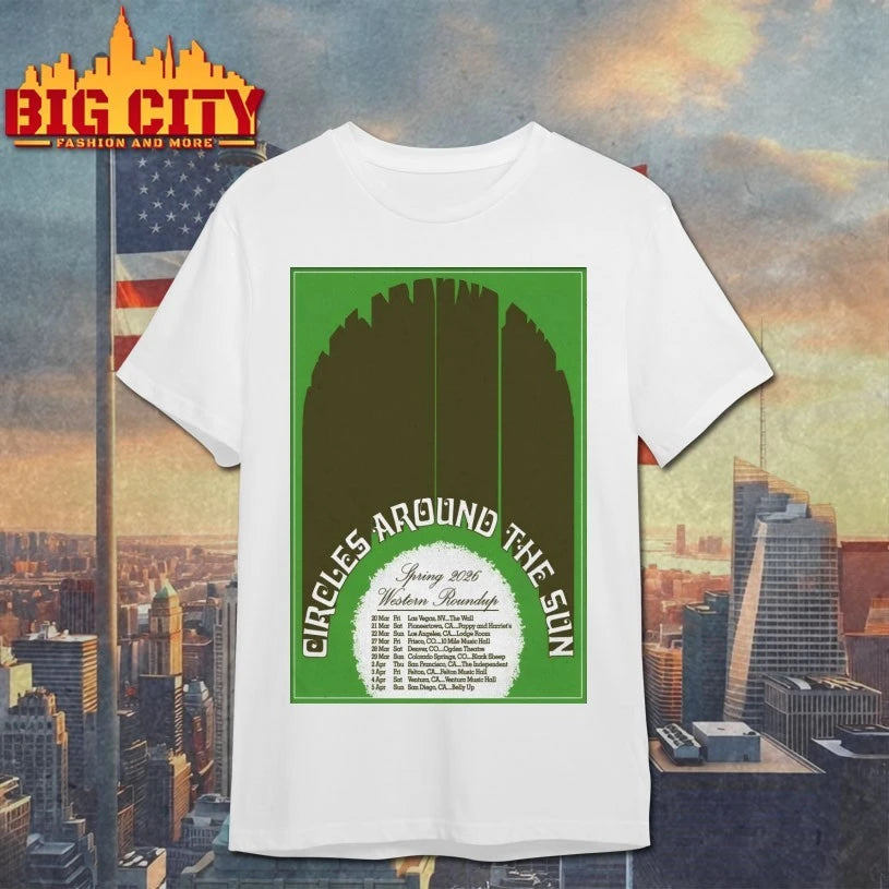 Circles Around The Sun Spring Tour 26 Poster shirt