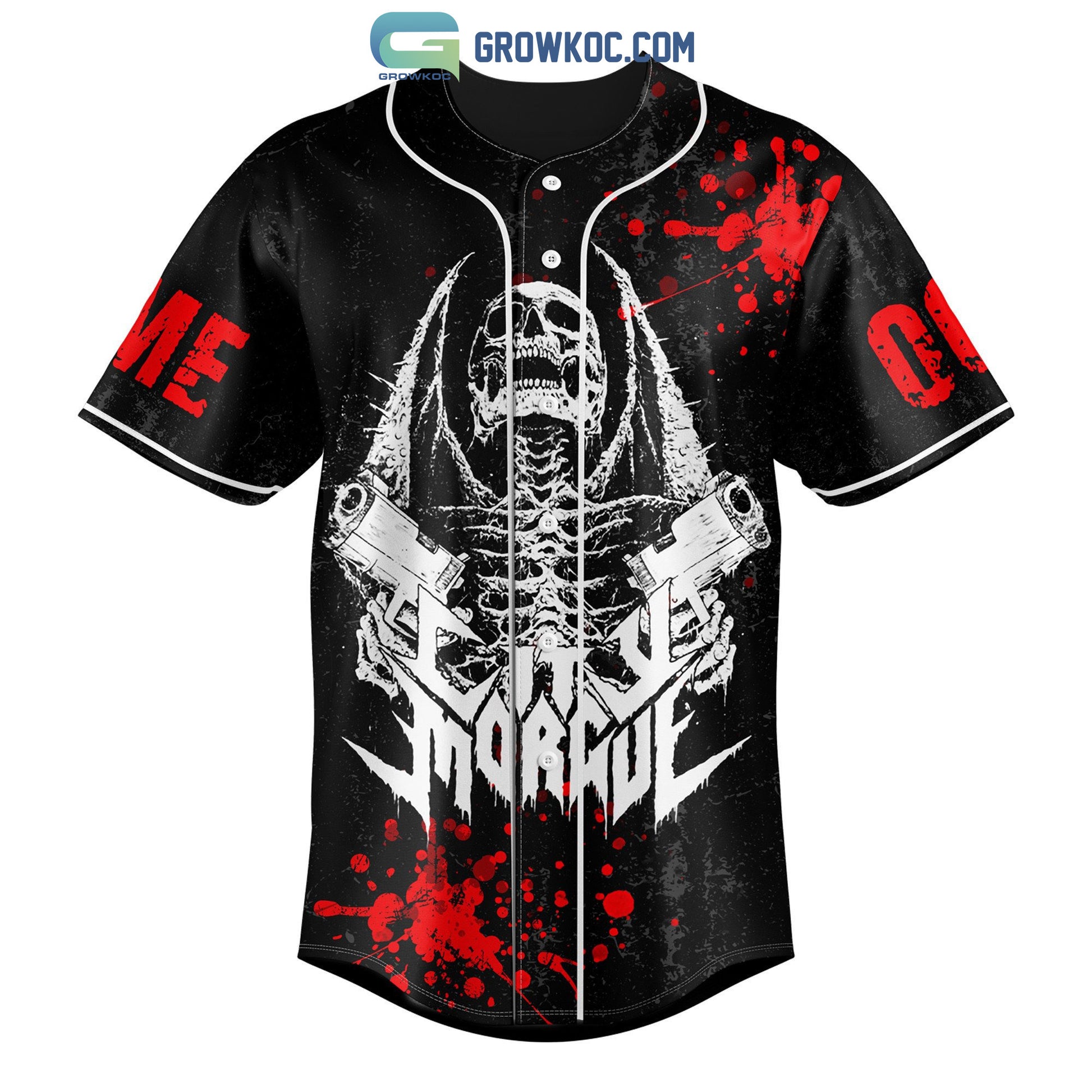 City Morgue Hip Hop Personalized Baseball Jersey