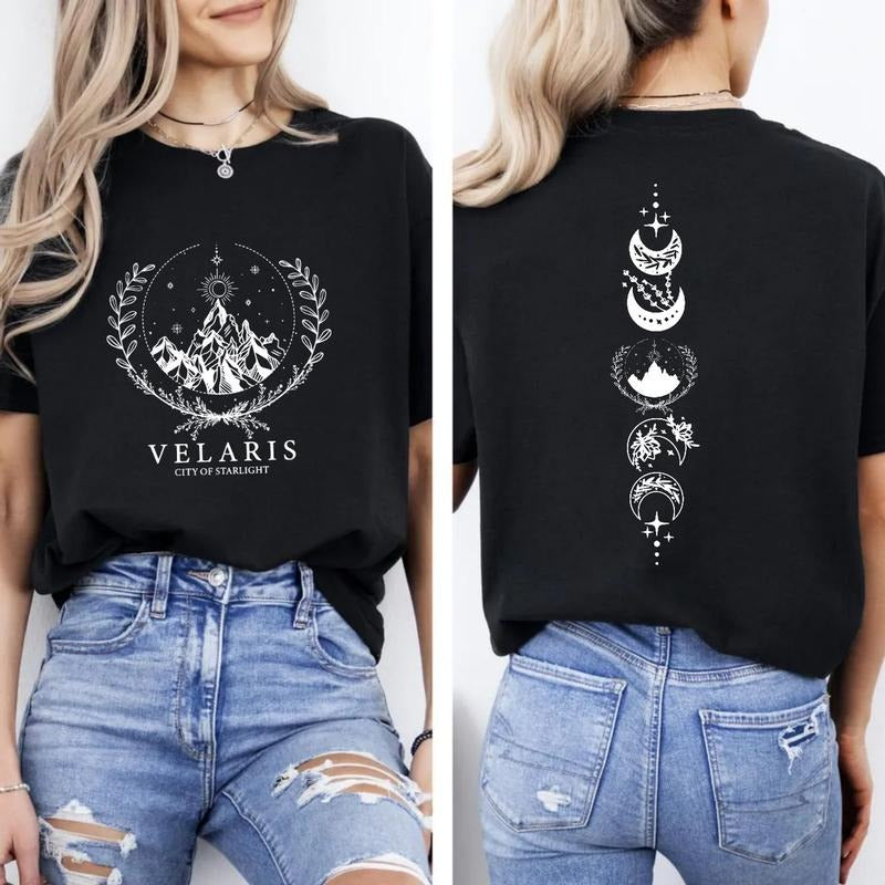 City Of Starlight, Velaris City Of Starlight Sweatshirt, Acotar Shirt ,The Night Court Shirt,Velaris Shirt, Sjm Sweater,...