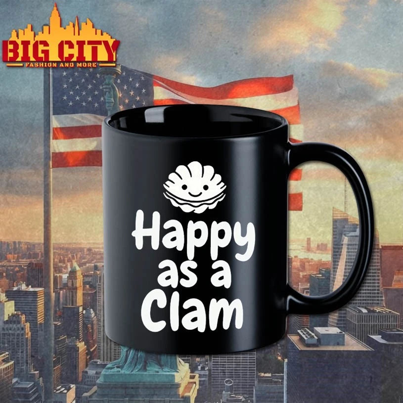 Clam Happy as a clam shirt