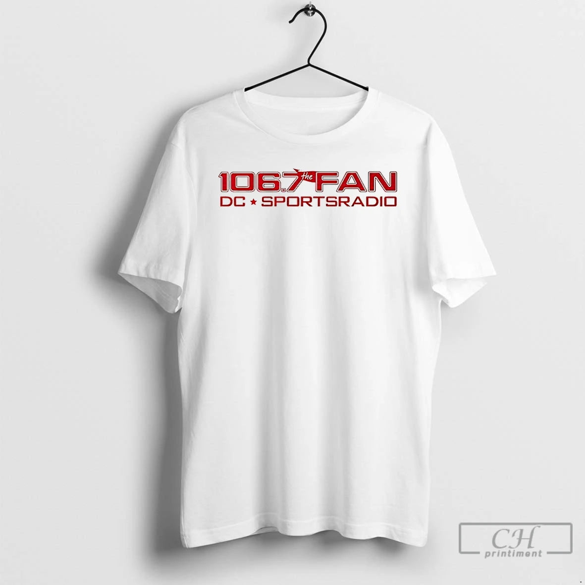 Classic 106 7 The Fan Dc Sports Radio Logo T-Shirts, Hoodie, Sweatshirt | WearSparks.com