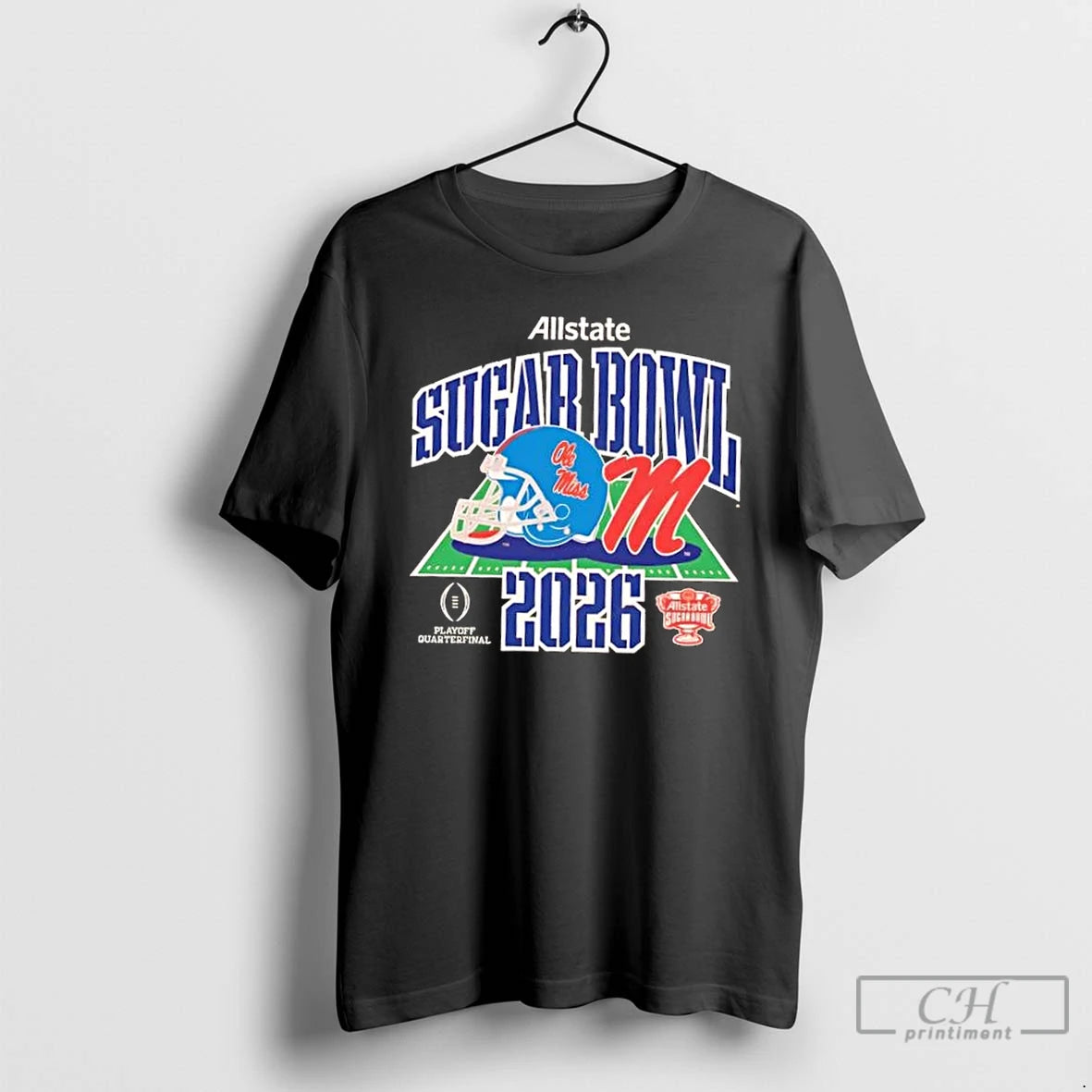 Classic 2026 Playoff Quarterfinal Allstate Sugar Bowl Ole Miss Football Helmet T-Shirts, Hoodie, Sweatshirt | WearSparks.com
