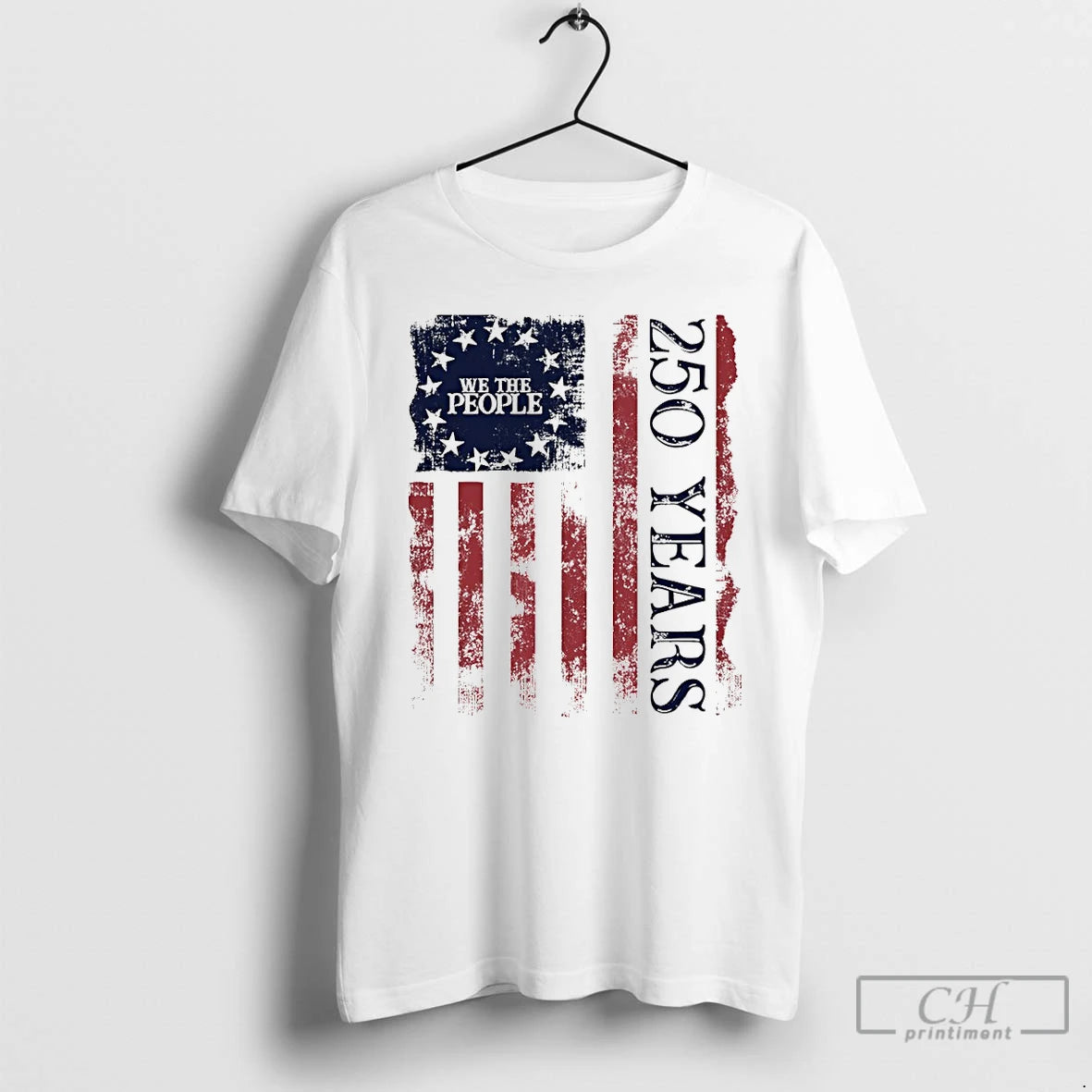 Classic 250 Years We The People American Flag