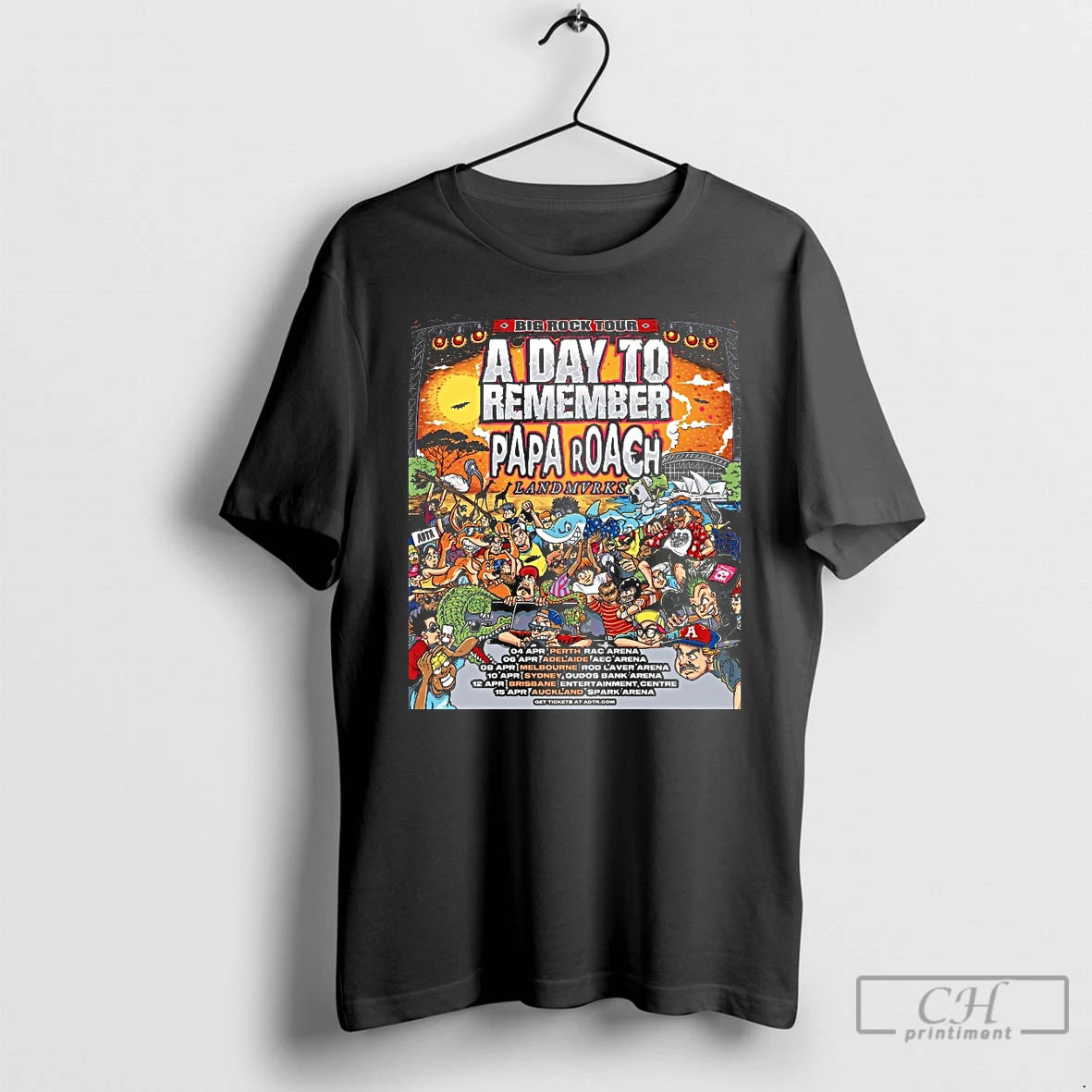 Classic A Day To Remember Big Rock Tour Show April 2025 T-Shirts, Hoodie, Sweatshirt | WearSparks.com