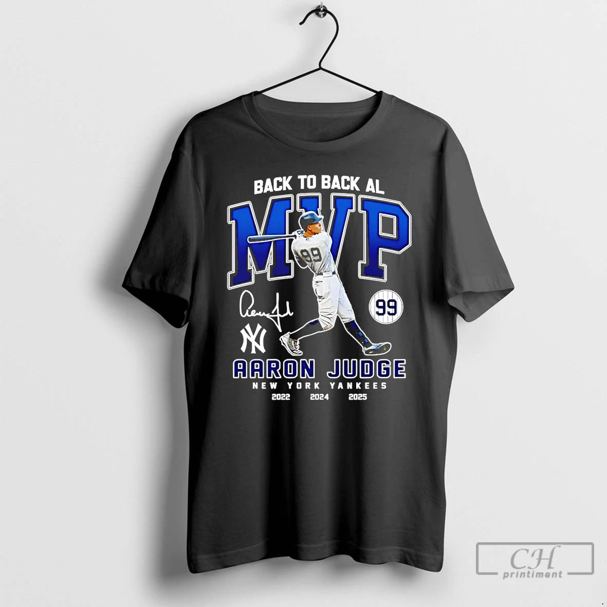 Classic Aaron Judge Back To Back Al Mvp 2 Time T-Shirts, Hoodie, Sweatshirt | WearSparks.com