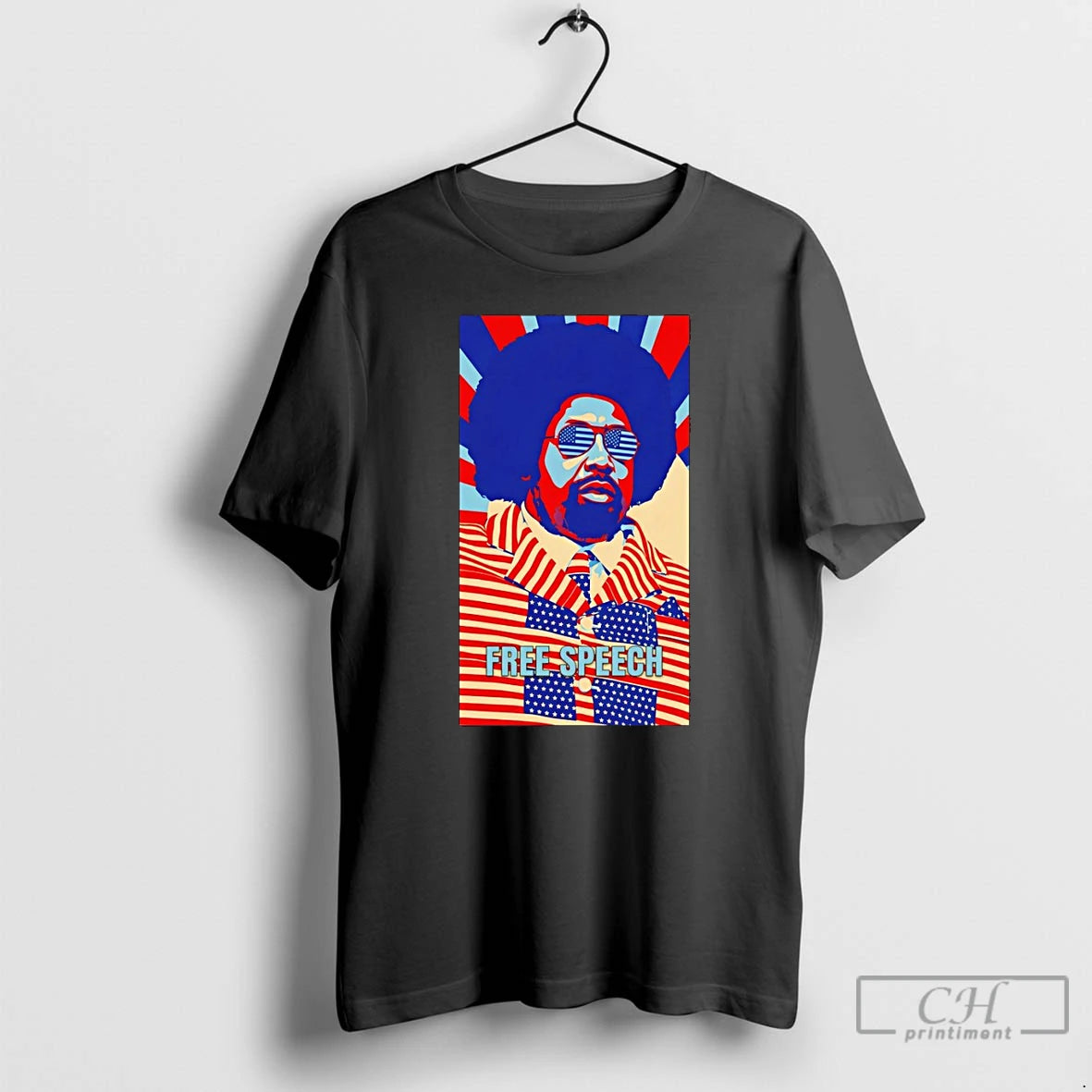 Classic Afroman Free Speech American Flag Hope