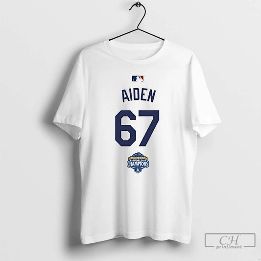 Classic Aiden 67 Back To Back Champs World Champions T-Shirts, Hoodie, Sweatshirt | WearSparks.com