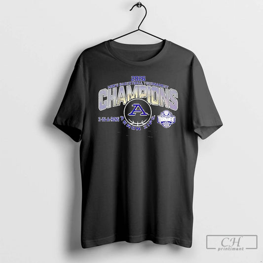 Classic Akron Zips 2026 Mac Mens Basketball Tournament Champions 3 In A Row T Shirts