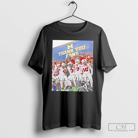 Classic Almost Friday Michigan Stadium Thank You Fans T-Shirts, Hoodie, Sweatshirt | WearSparks.com