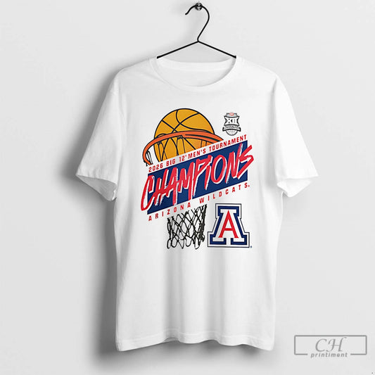Classic Arizona Wildcats 2026 Big 12 Mens Basketball Tournament Champions Classic