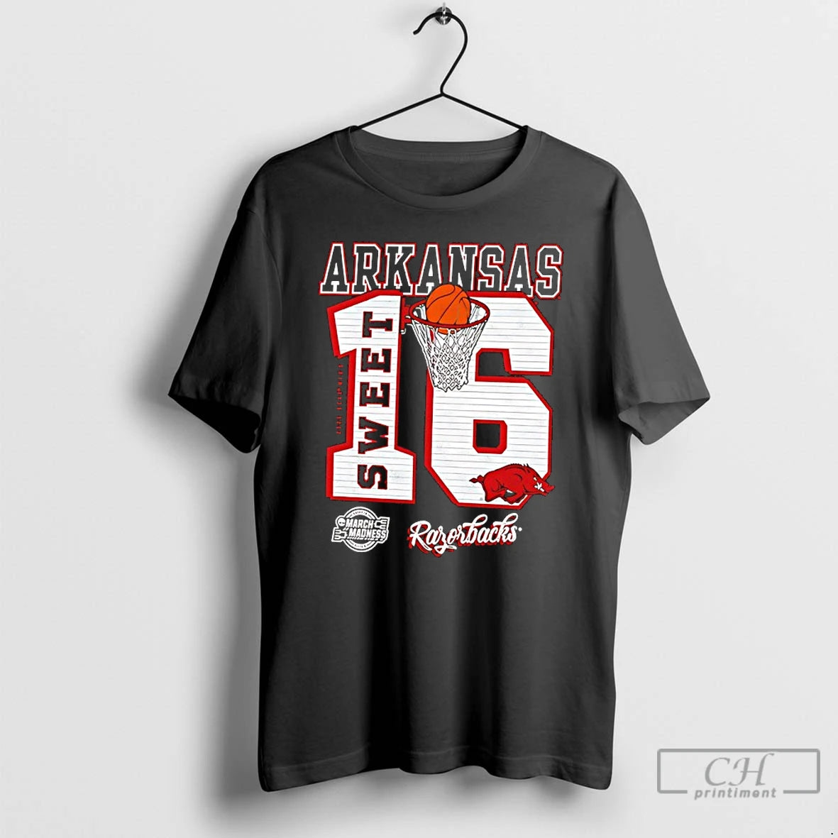 Classic Arkansas Razorbacks 2026 Ncaa March Madness Sweet 16 Bound