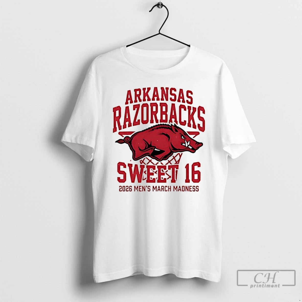 Classic Arkansas Razorbacks Sweet 16 Mens March Madness 2026