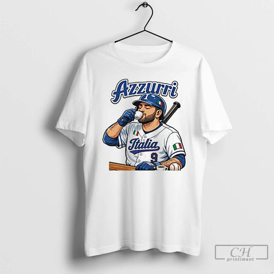 Classic Azzurri Vinnie Pasquantino Drinking Espresso Team Italy Wbc Baseball