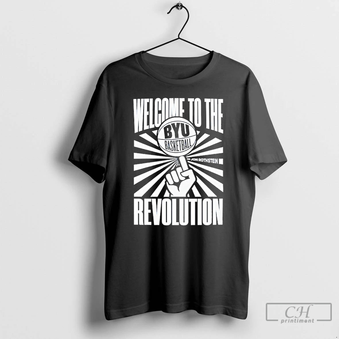 Classic Byu Basketball Welcome To The Revolution Jon Rothstein T-Shirts, Hoodie, Sweatshirt | WearSparks.com
